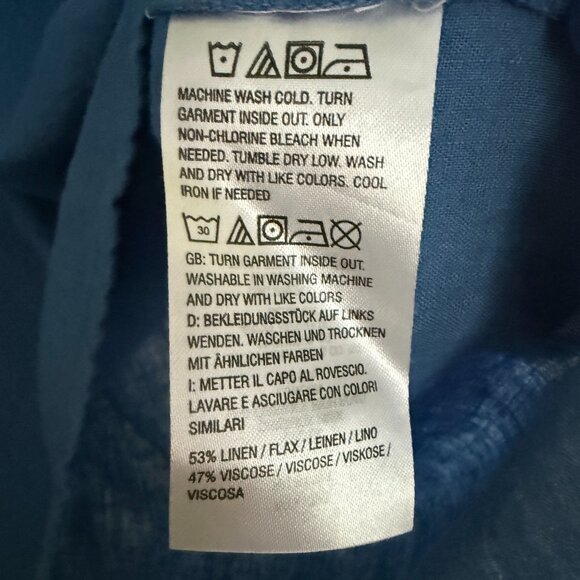 Naturals d&co Linen Pullover Shirt - Picture 6 of 6